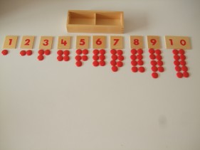 Number cards and counters | Montessori Pre-School Supplies