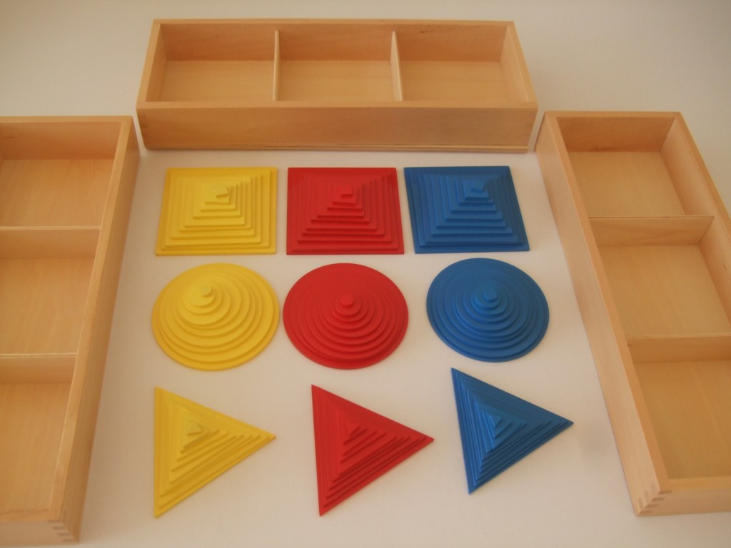 Circles squares & triangles | Montessori Pre-School Supplies